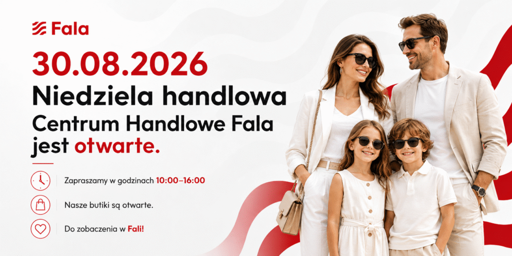 30 sierpnia niedziela handlowa w Fali